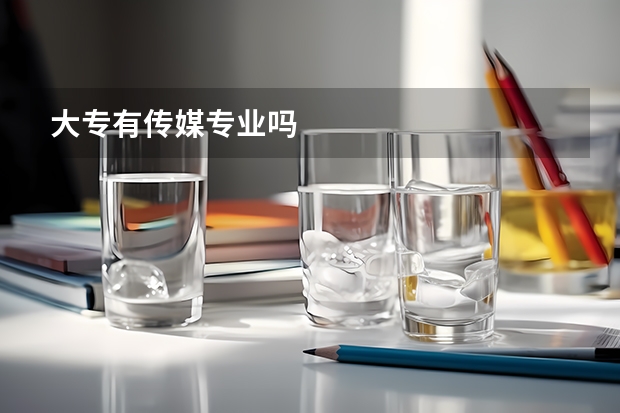 大专有传媒专业吗