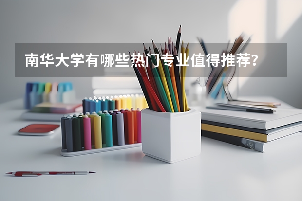 南华大学有哪些热门专业值得推荐?
