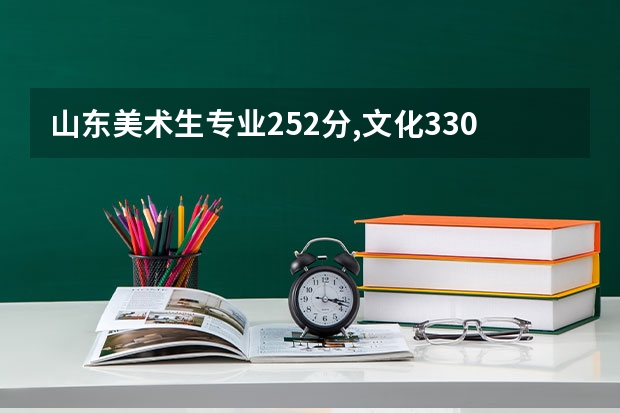山东美术生专业252分,文化330分。可报哪些学校