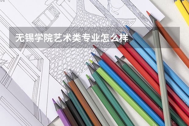 无锡学院艺术类专业怎么样