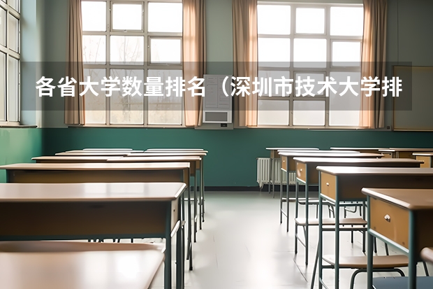 各省大学数量排名（深圳市技术大学排名）