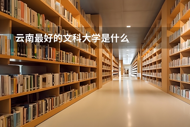 云南最好的文科大学是什么