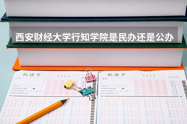 西安财经大学行知学院是民办还是公办？（西安最好的民办大学排名）