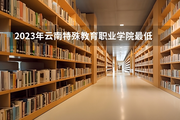2023年云南特殊教育职业学院最低多少分能录取 云南历年录取分数线是多少