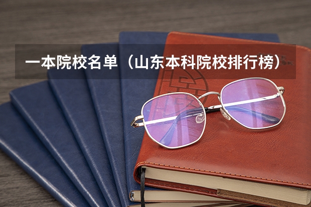 一本院校名单(山东本科院校排行榜)
