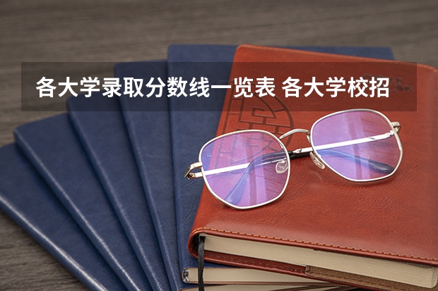 各大学录取分数线一览表 各大学校招生分数