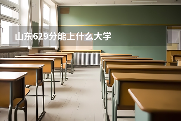 山东629分能上什么大学