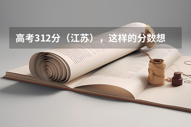 高考312分（江苏），这样的分数想报一个三本学校，哪个学校的专业相对好一些