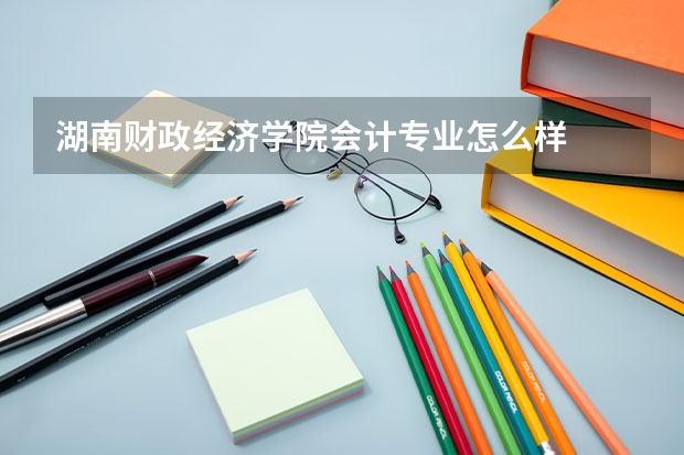 湖南财政经济学院会计专业怎么样
