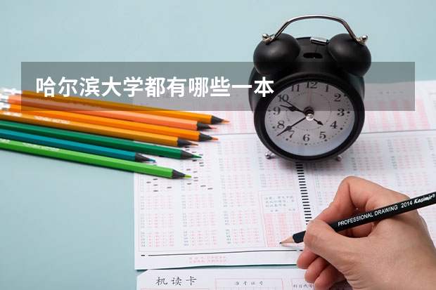 哈尔滨大学都有哪些一本