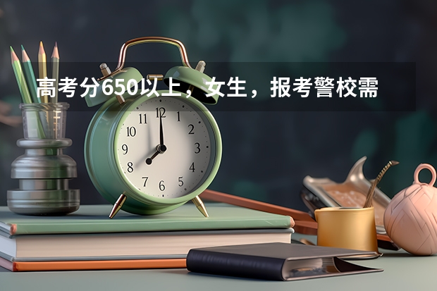 高考分650以上，女生，报考警校需要其他什么条件
