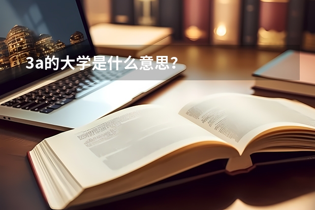 3a的大学是什么意思？
