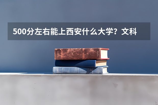 500分左右能上西安什么大学？文科的