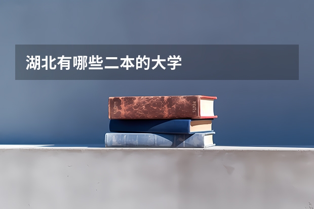 湖北有哪些二本的大学