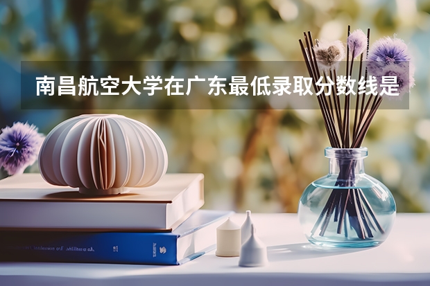 南昌航空大学在广东最低录取分数线是多少（2024高考参考）