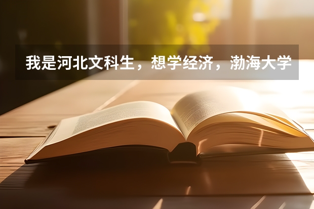 我是河北文科生,想学经济,渤海大学与河南工业大学哪个本二好些呢?