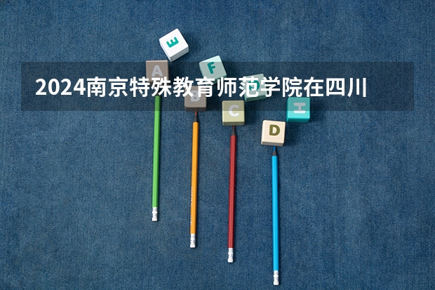 2024南京特殊教育师范学院在四川招生计划 招多少人