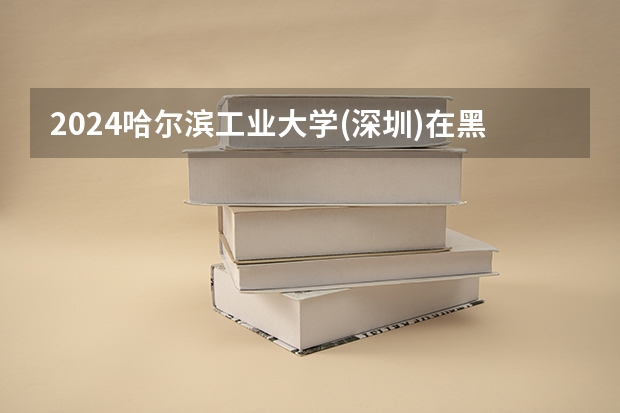 2024哈尔滨工业大学(深圳)在黑龙江招生计划 招多少人
