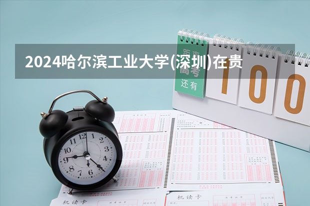2024哈尔滨工业大学(深圳)在贵州招生计划 招多少人