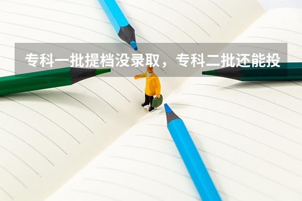 专科一批提档没录取，专科二批还能投档吗
