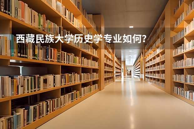 西藏民族大学历史学专业如何?