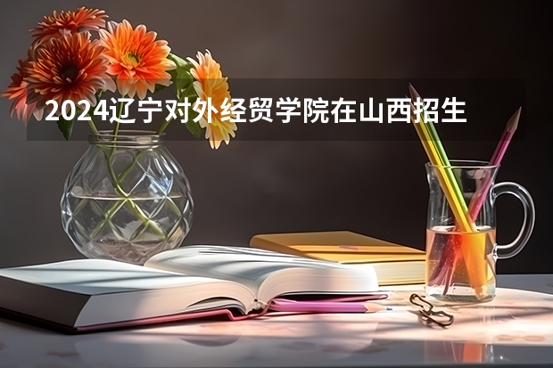 2024辽宁对外经贸学院在山西招生计划 招多少人