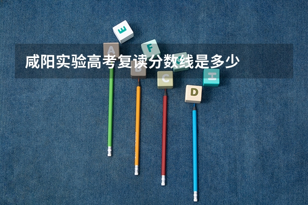 咸阳实验高考复读分数线是多少