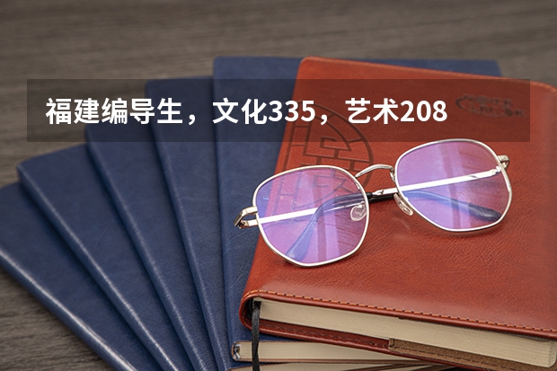 福建编导生,文化335,艺术208,可以上什么学校!!急!!