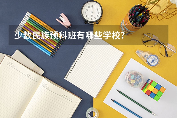 少数民族预科班有哪些学校?