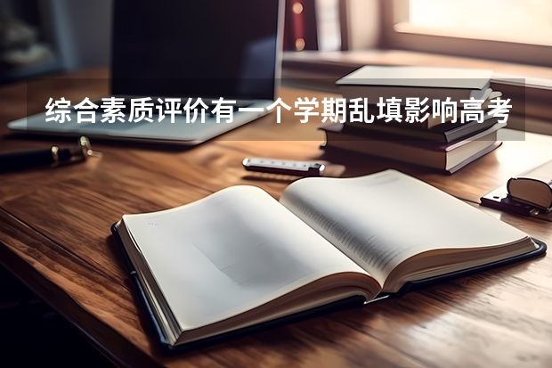 综合素质评价有一个学期乱填影响高考吗？