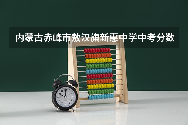 内蒙古赤峰市敖汉旗新惠中学中考分数线是多少