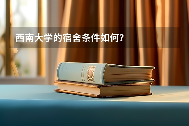 西南大学的宿舍条件如何？