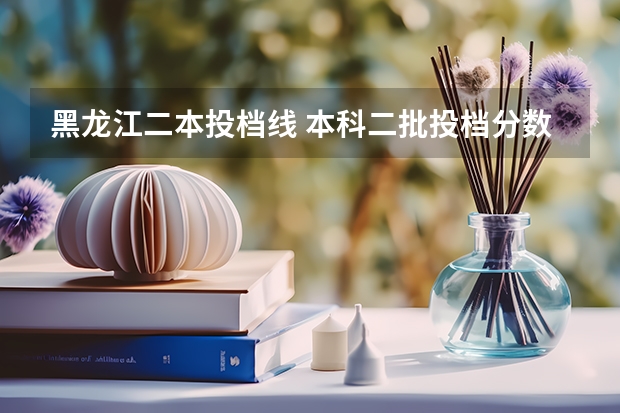 黑龙江二本投档线 本科二批投档分数线公布