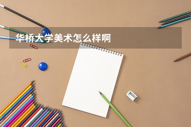 华桥大学美术怎么样啊