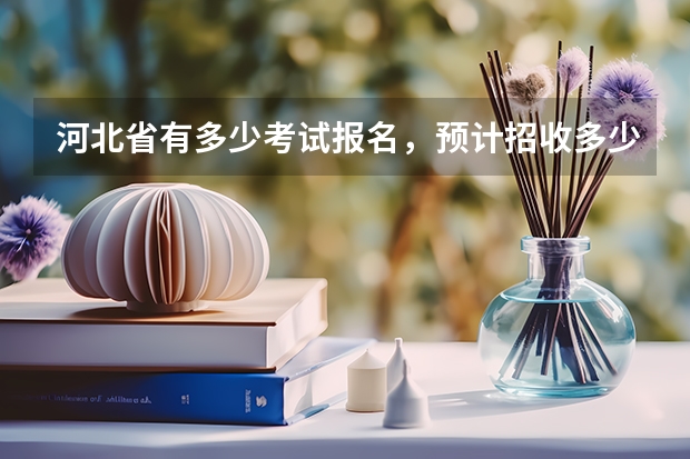 河北省有多少考试报名,预计招收多少,本一 本二本三专科都写清楚。必有重赏。