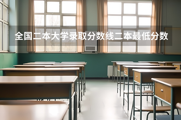 全国二本大学录取分数线二本最低分数线（多省含文理科） 广东今年二本分数线