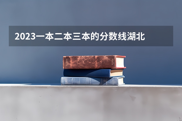 2023一本二本三本的分数线湖北 2023武大华科分数线