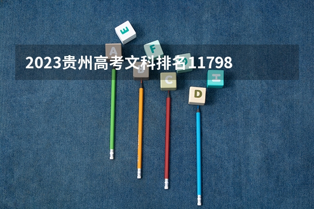 2023贵州高考文科排名117981的考生报什么大学好 学校往年录取分数线