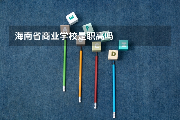 海南省商业学校是职高吗