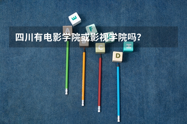 四川有电影学院或影视学院吗?