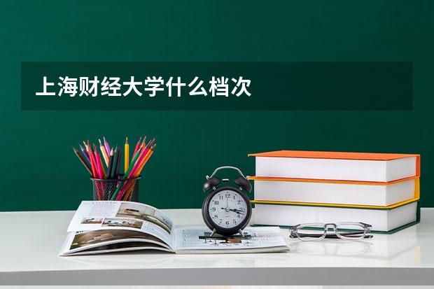 上海财经大学什么档次