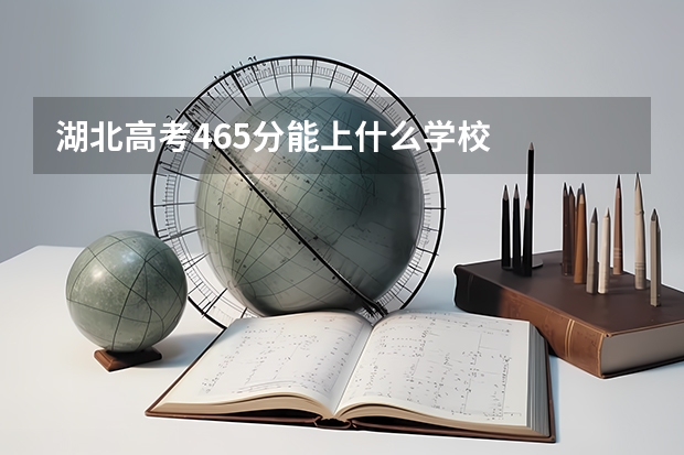 湖北高考465分能上什么学校