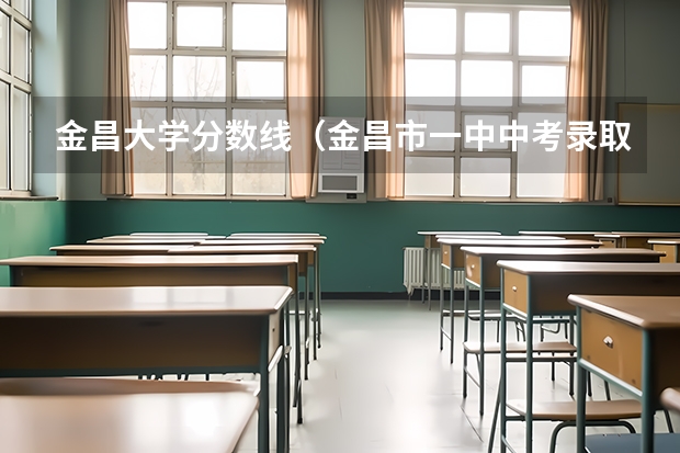 金昌大学分数线（金昌市一中中考录取分数线）