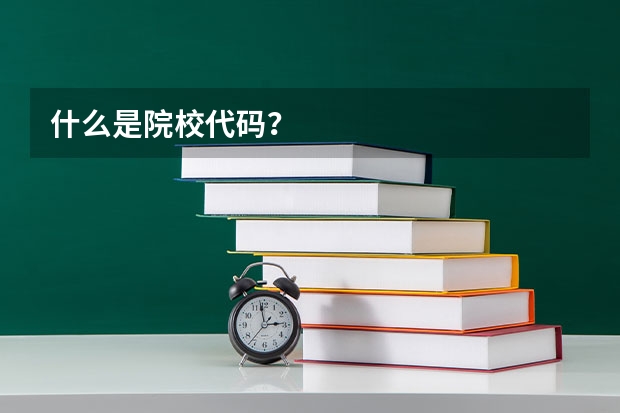 什么是院校代码？