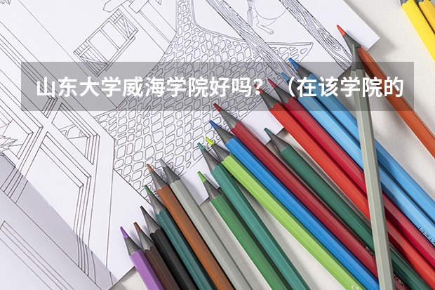 山东大学威海学院好吗?(在该学院的进)