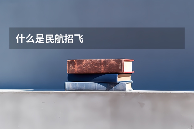 什么是民航招飞