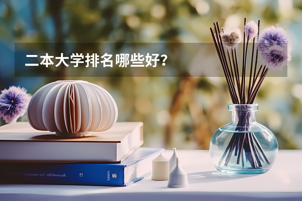 二本大学排名哪些好？