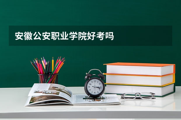 安徽公安职业学院好考吗