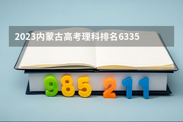 2023内蒙古高考理科排名63358的考生报什么大学好 学校往年录取分数线