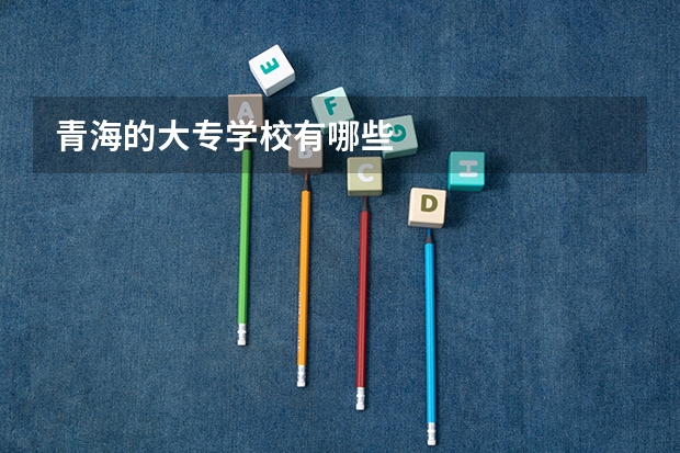 青海的大专学校有哪些